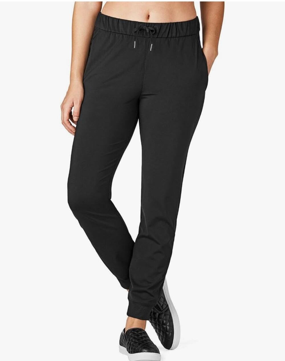 Member's Mark Women's Travel Jogger Pants Black Size M